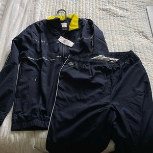NWT Lacoste Track Suit Set